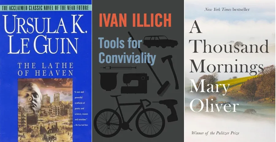 Book covers of the 3 I read in 2024