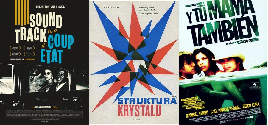 Movie posters of the 3 films I watched in 2024